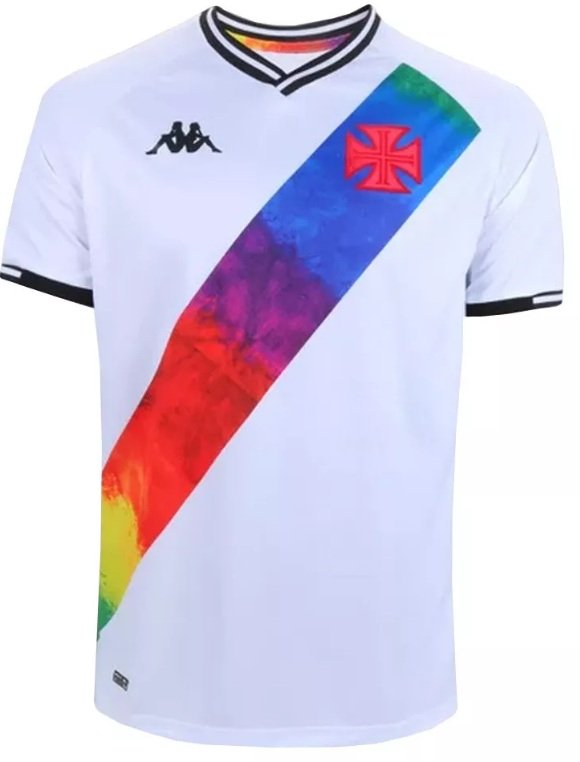 Camisa Vasco da Gama 2021 2022 Kappa oficial LGBTQIA+